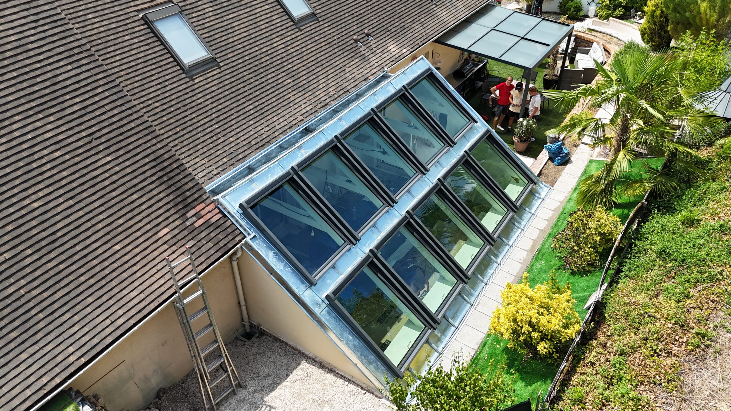 Création de velux à Charteves